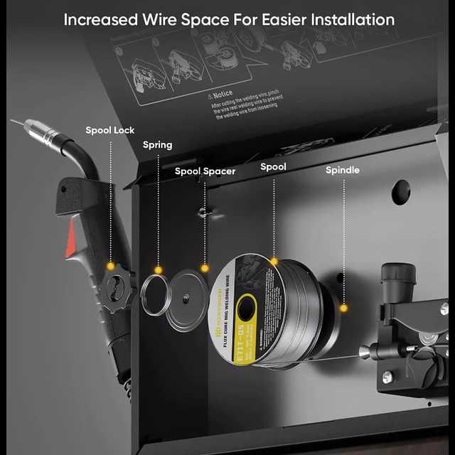 F900 Máquina soldar 5 in 1 MIG-250A LCD MIG MMA Lift TIG Gás Misto MIG