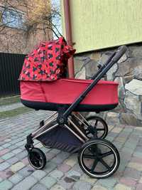 Продам коляску Cybex priam rose gold