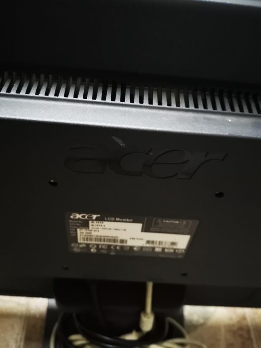Monitor lcd Acer AL1816 placa nova.