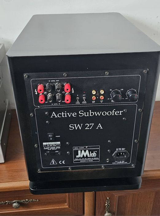 sobwoofer- aktywny Focal SW 27A

POLECAM!!!