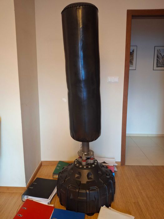 Solidny i mało używany worek bokserski Hop-Sport 180 cm