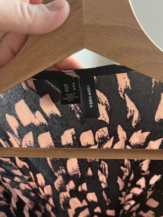Bluzka kopertowa wiązana M Vero Moda