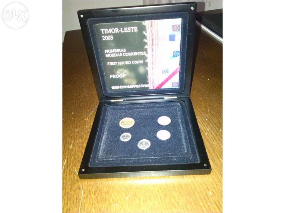 Coleção moedas em PROOF Timor Leste