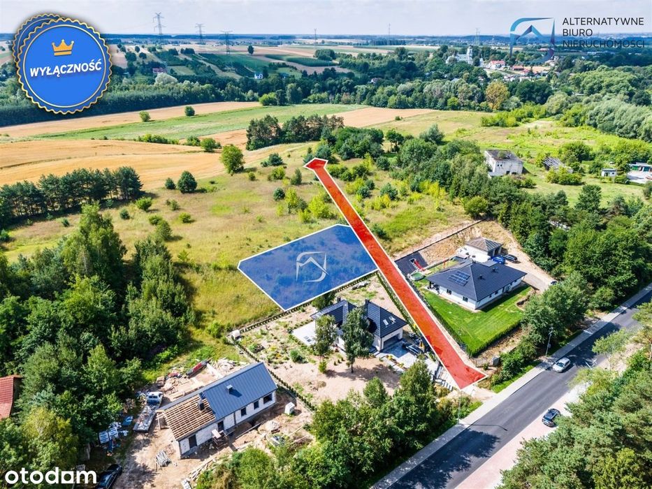 Działka budowlana w Kijanach gm. Spiczyn