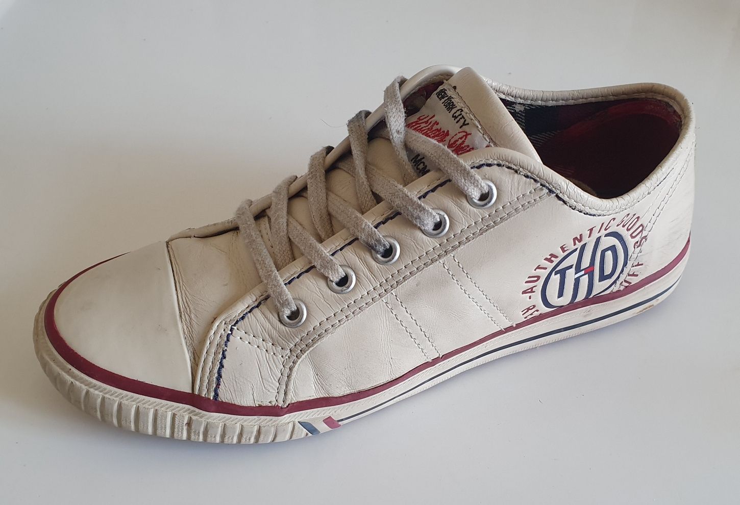 TOMMY HILFIGER roz. 38 wkladka 24.5 cm skóra naturalna