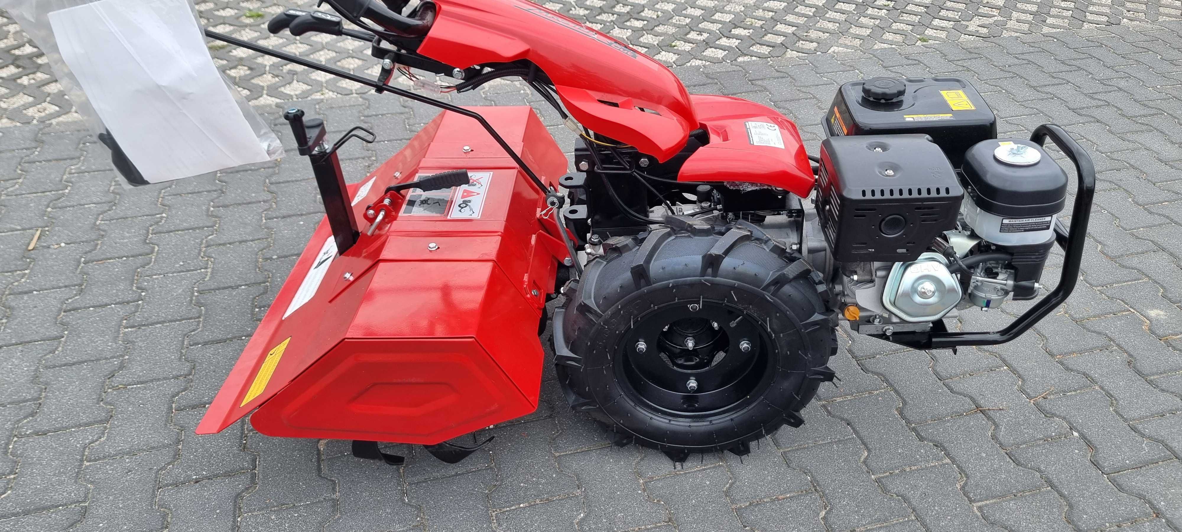 Traktor jednoosiowy MC370 z glebogryzarką 64cm Loncin G420FD