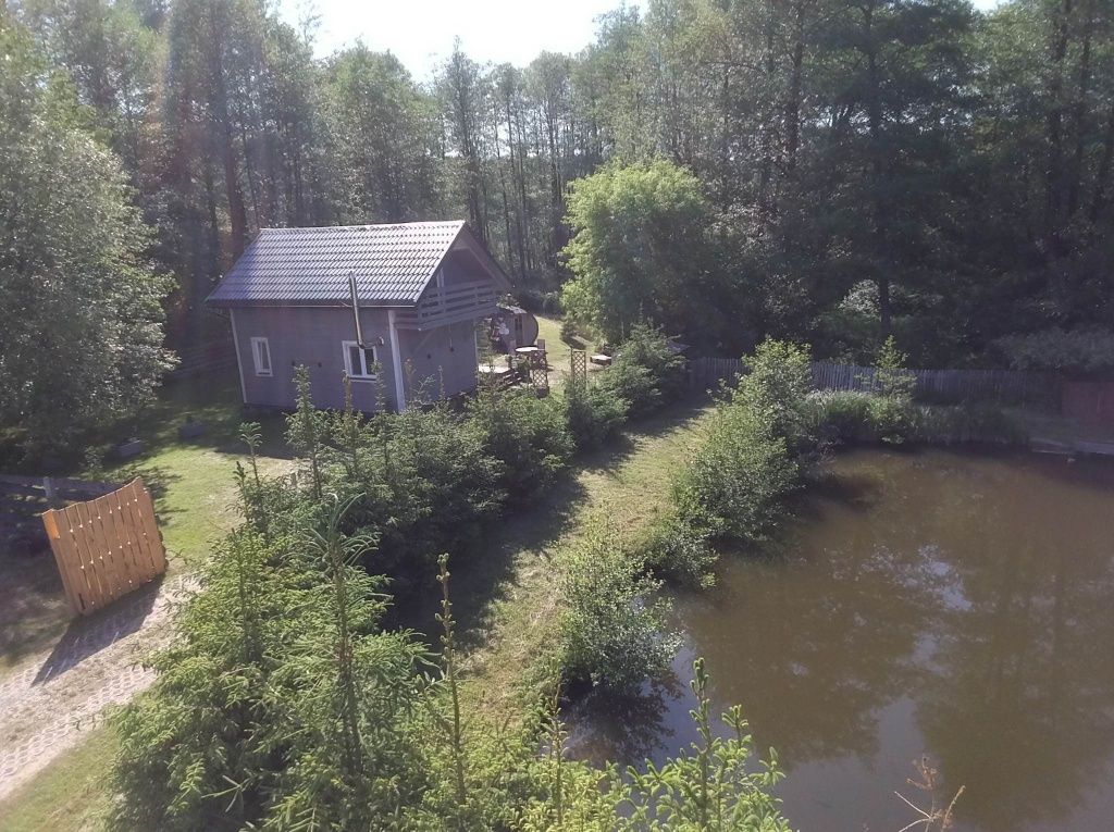 Domek nad samą rzeczką i stawem z sauną i jacuzzi