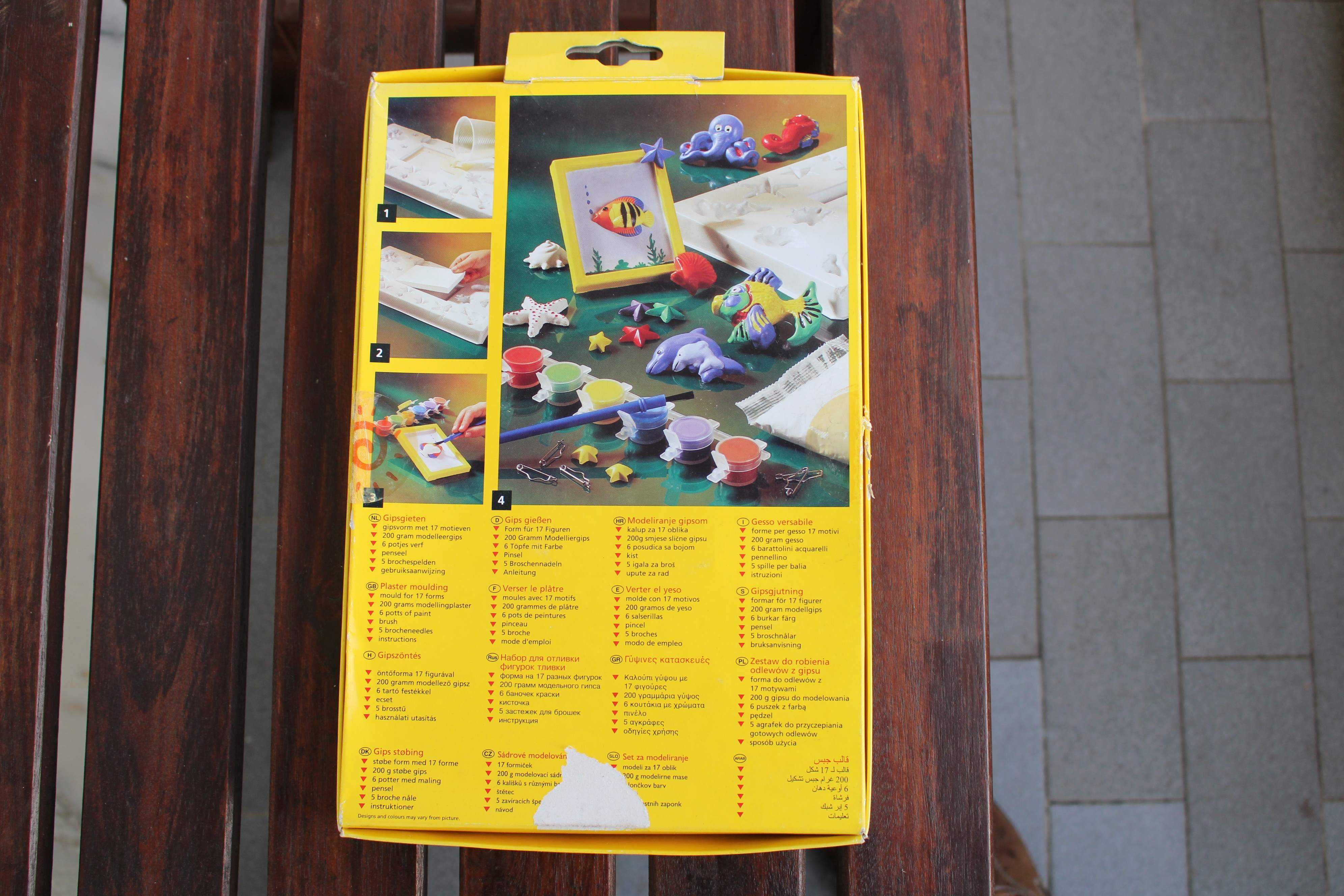 Sealife Totum  Kit Criação e Pintura Figuras Marinhas em Gesso