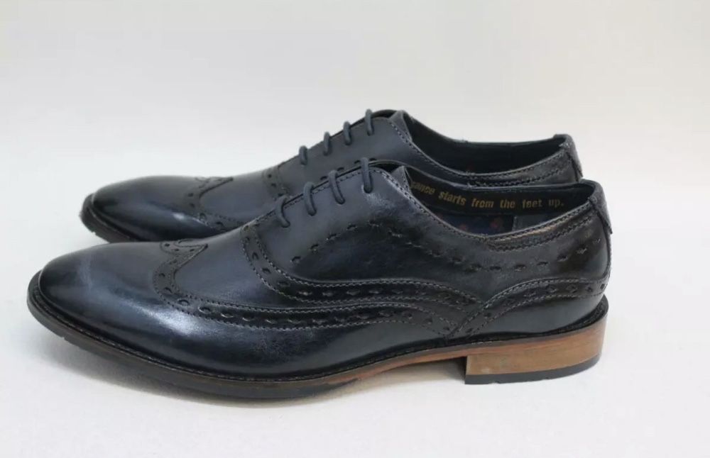 GOODWIN SMITH туфлі, обувь, взуття, туфли Navy Blue. Англія.
