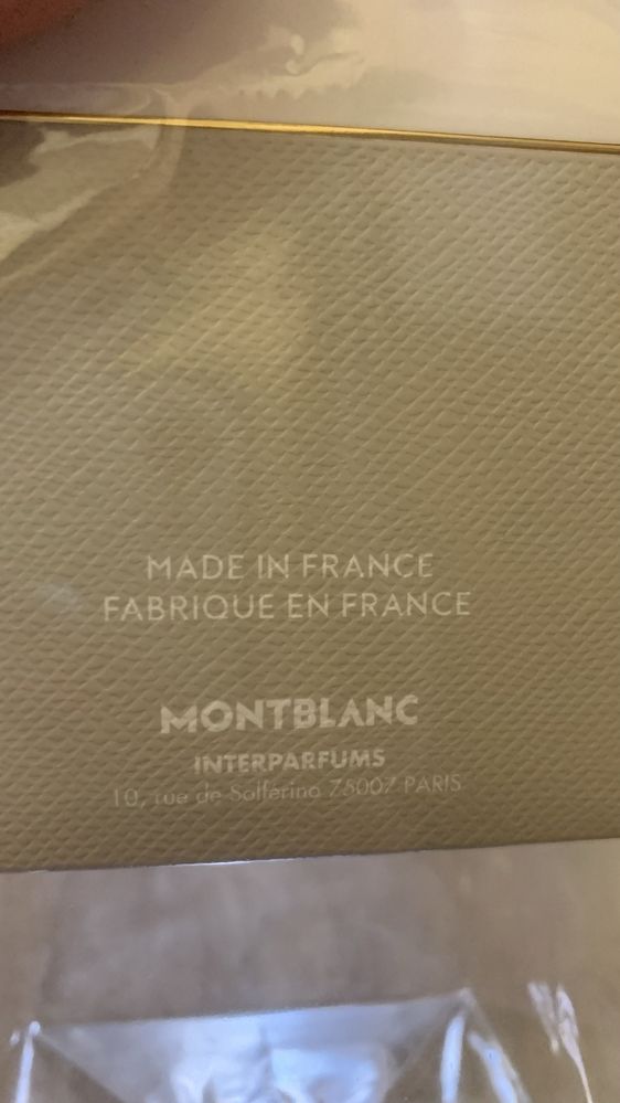 Montblanc духи оригинал
