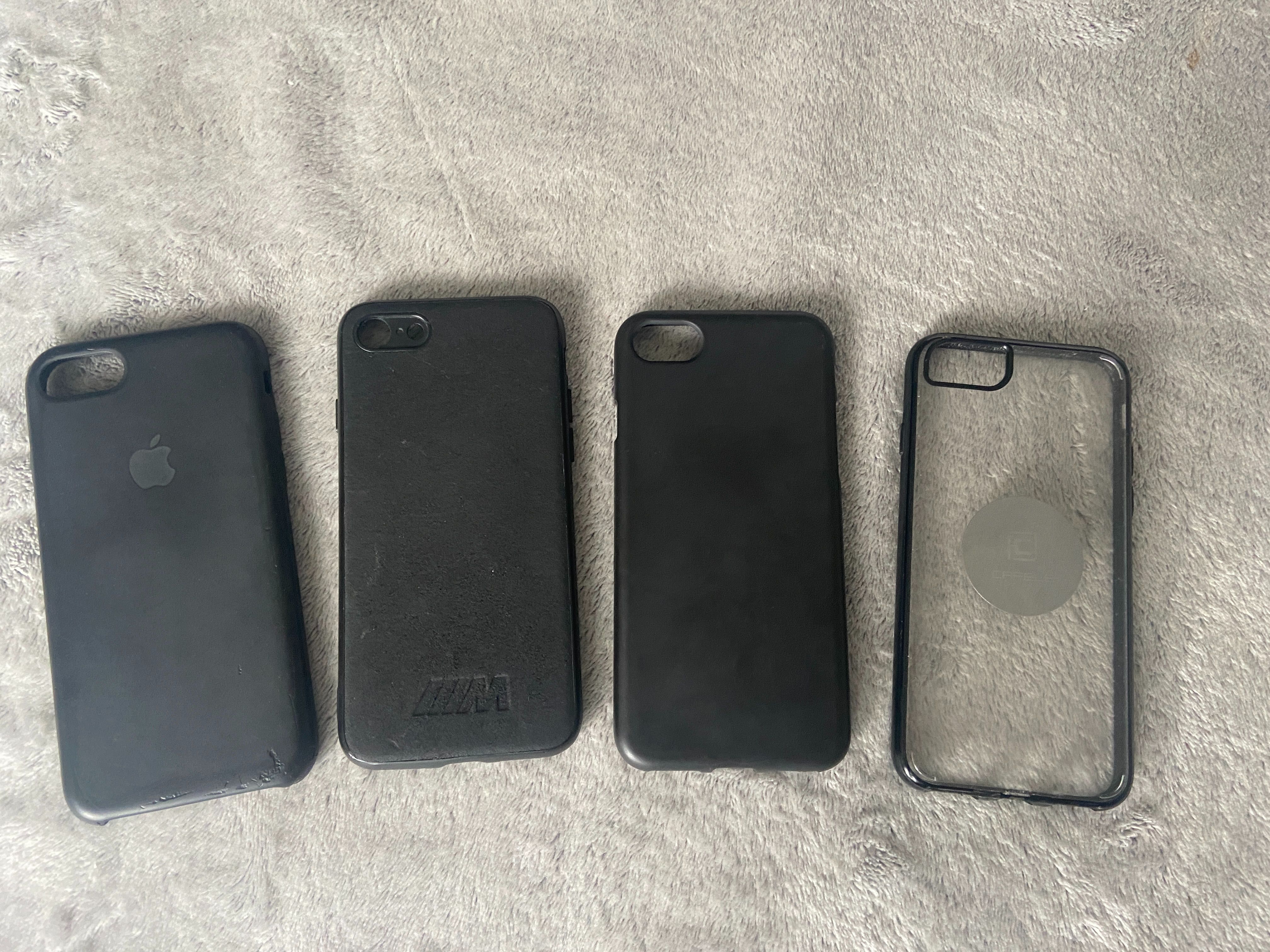 iPhone 7 32 GB Czarny + 4x Etui (w tym oryginalne Apple)