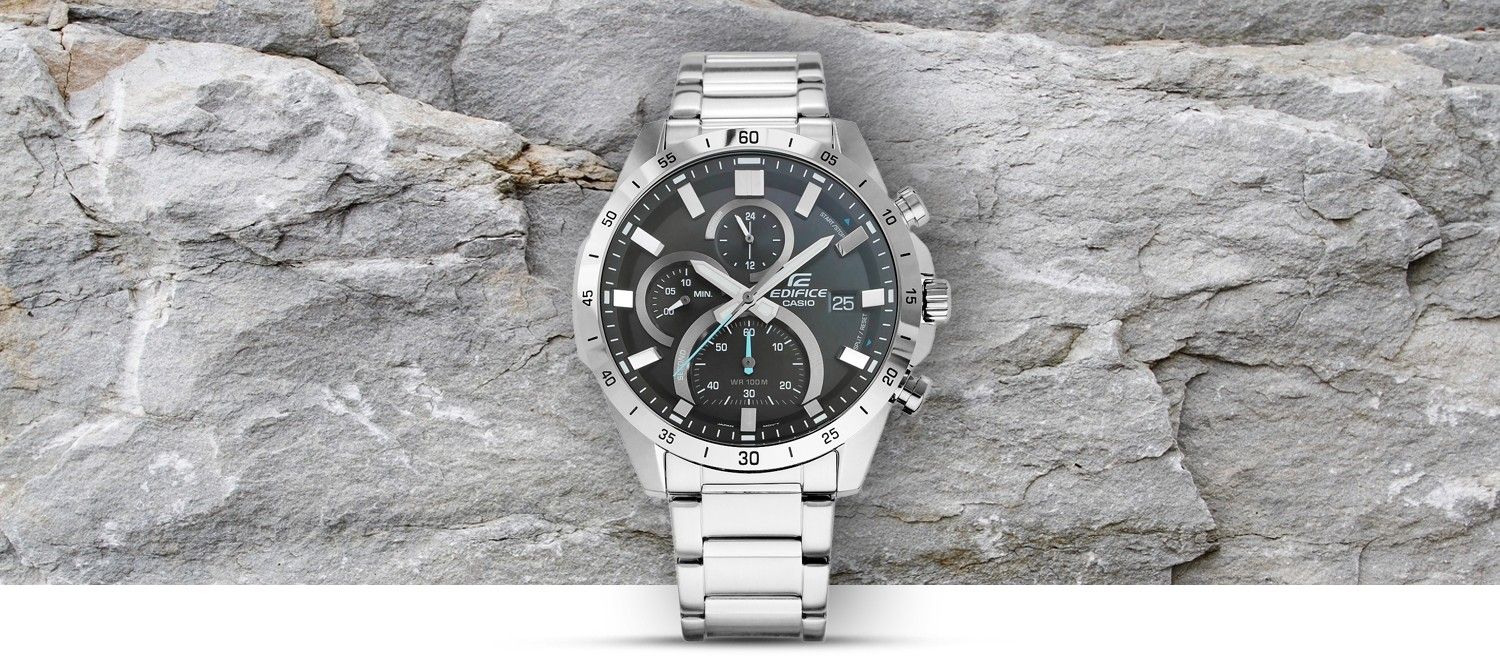 zegarek męski casio edifice efr-571d-1avuef 10 bar + box