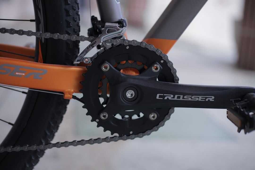 Гірський алюмінієвий велосипед 29 Crosser x880 гідравліка 2x9 Shimano