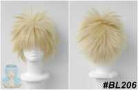 Blond krótka peruka cosplay wig Bakugo BnHA boku no hero academia