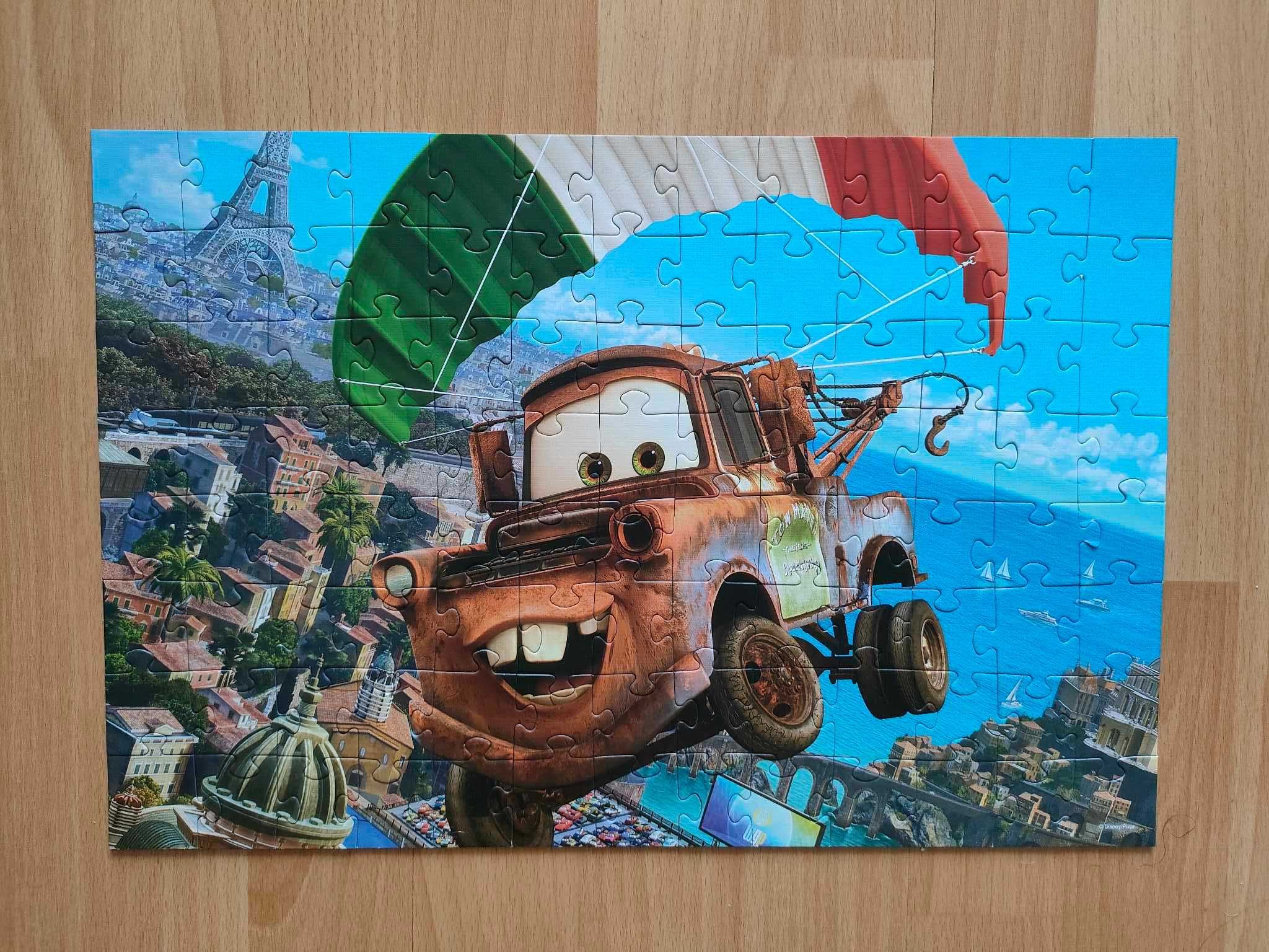 Puzzle 100el, Pidżamersi, Cars, Transformers, Miki, Psi Patrol