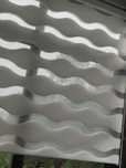 Cortina Estore EasyFix ondas Day Night Instalação Fácil 140 cm largo