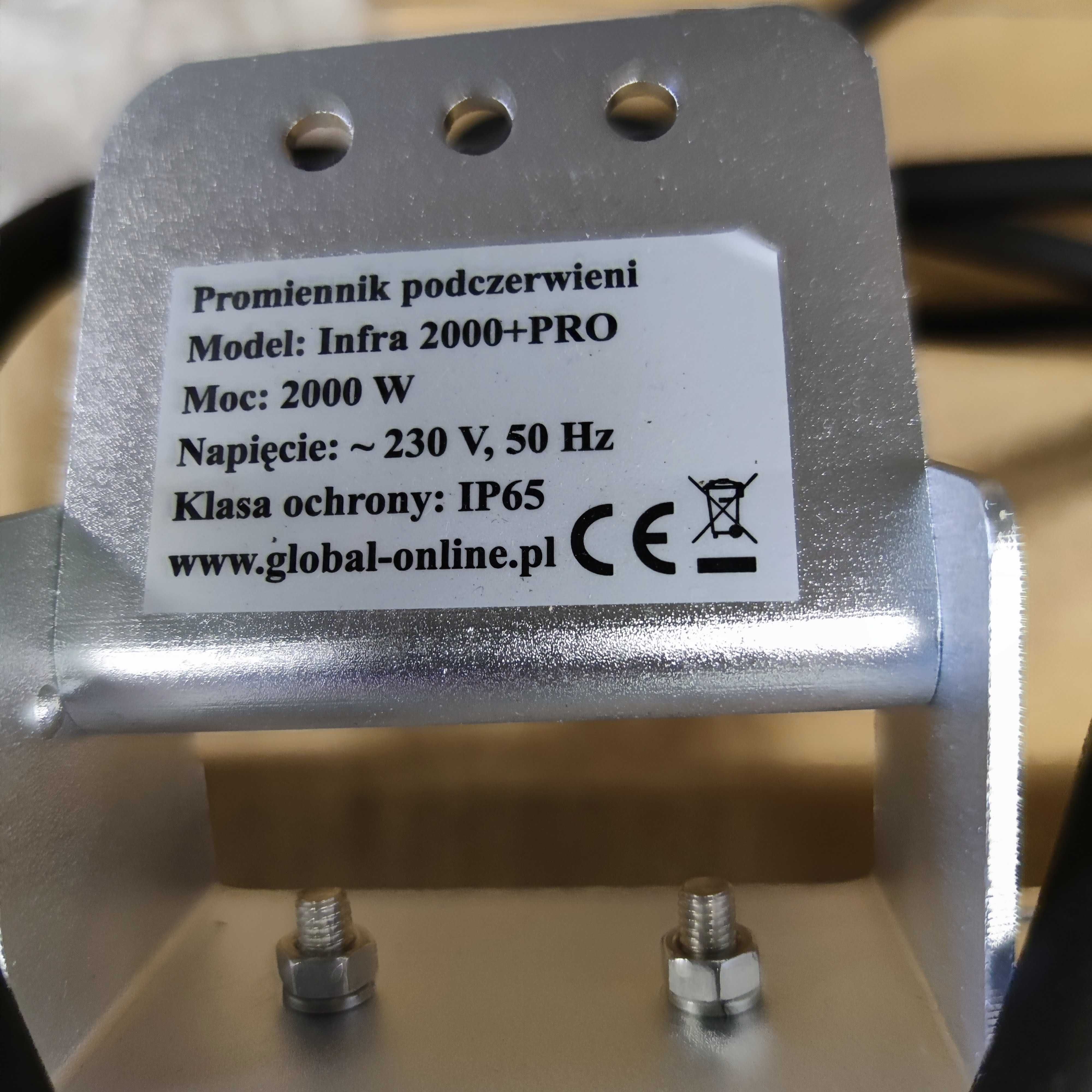 promiennik podczerwieni infra 2000+ pro
