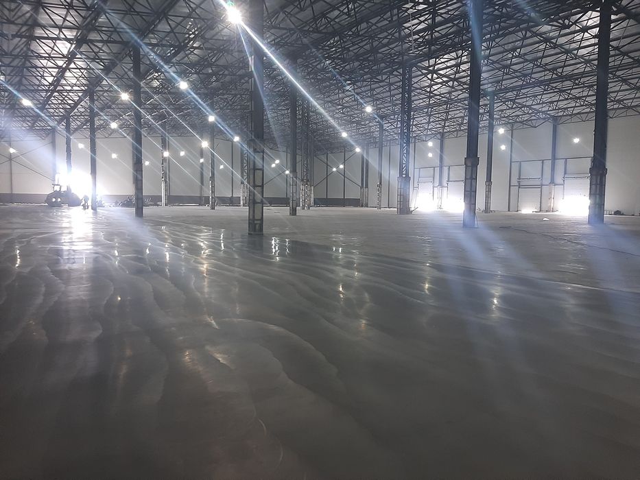 Промислова Бетонна Підлога під Ключ. Бетонні дороги.