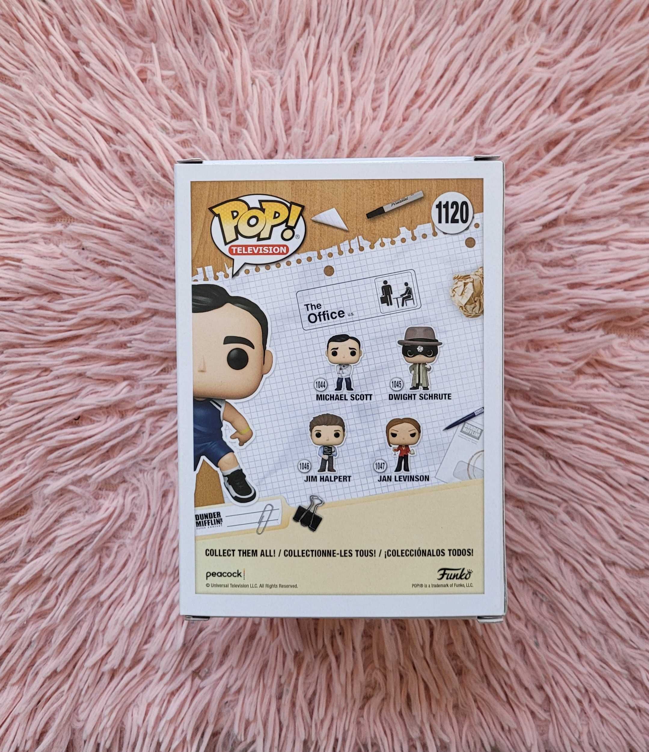 Funko POP! MICHAEL SCOTT GOLDEN Basketball The Office Biuro Spec #1120