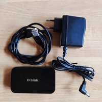 USB 2.0 концентратор D-link usb hub 7 портів, DUB-H7