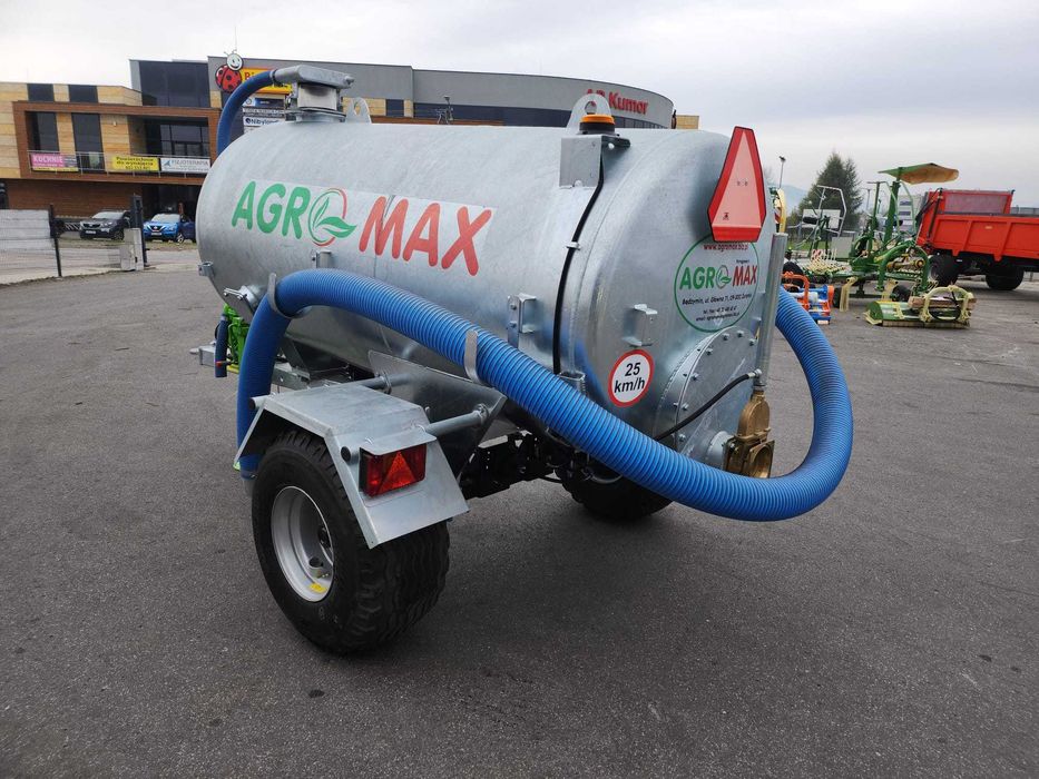 Beczkowóz asenizacyjny Agromax 3000 L - Beczka asenizacyjna POMOT