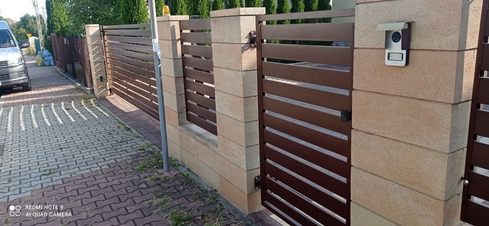 PROMOCJA Brama bramka panelowa ogrodzenie ocynk. Mogę też wykonać inn