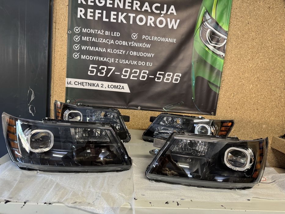 Dodge Journey Bi led 3.0 lampy freemont przód EU zrobione US 2011+