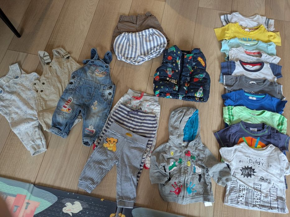 Ubranka chłopięce 68-74