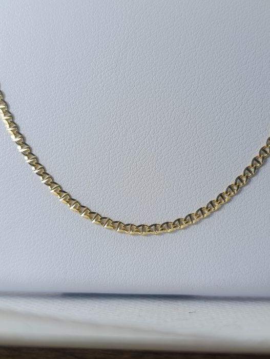 Ładny złoty łańcuszek o splocie Gucci złoto próby 585° 14k