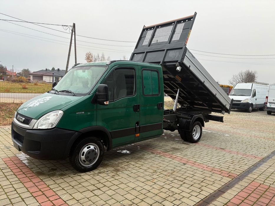 Iveco 40C18 Wywrotka 3 strona Klima Wywrot Kiper Skrzynia Paka  Stan b dobry Doka