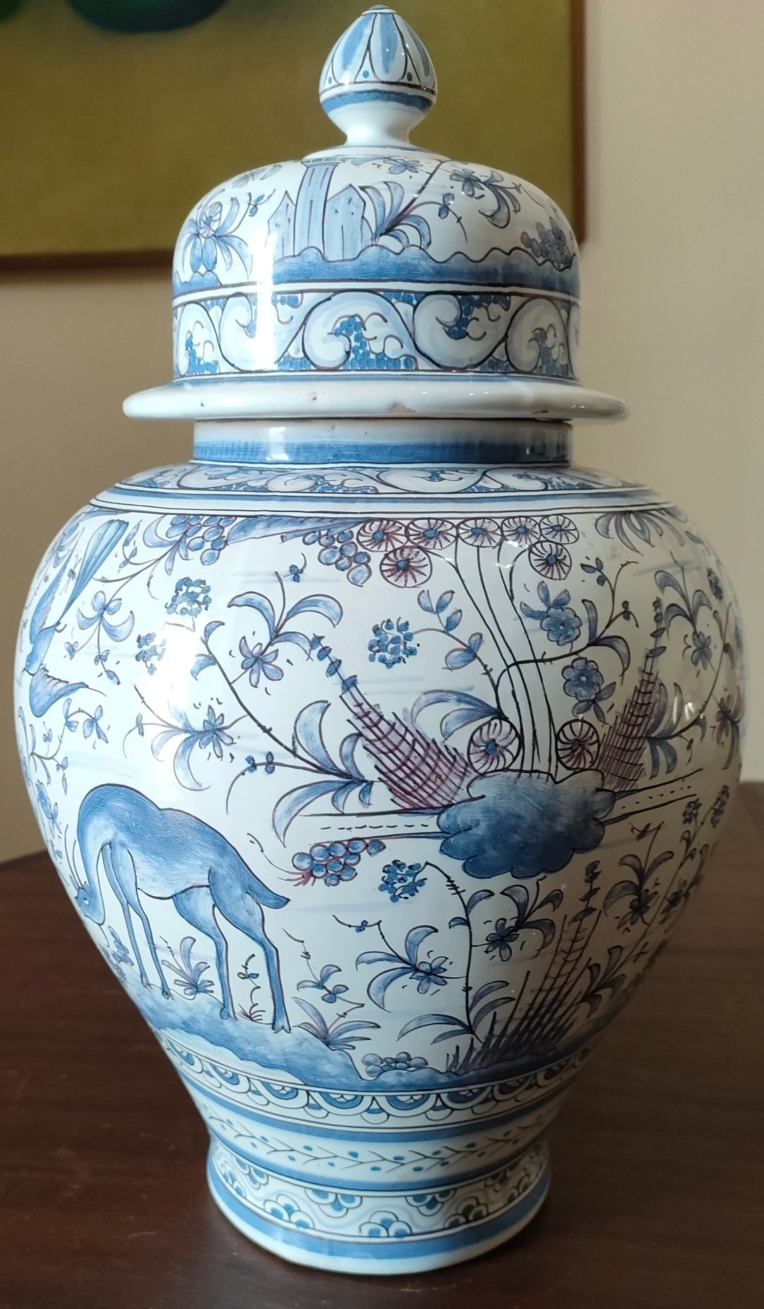 Pote Decorativo N°160 da Coleção "Estrela de Conimbriga, Portugal"