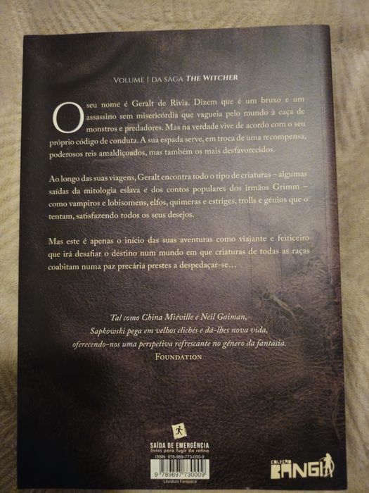 Livro "O terceiro desejo" Andrzej Sapkowski