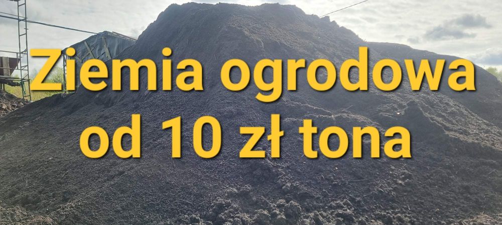 Ziemia ogrodowa - PIASEK Budowlany