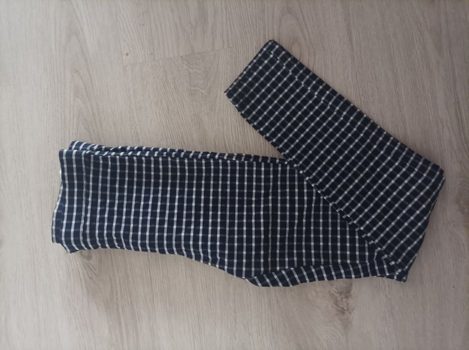 Spodnie w kratę rozmiar M/L