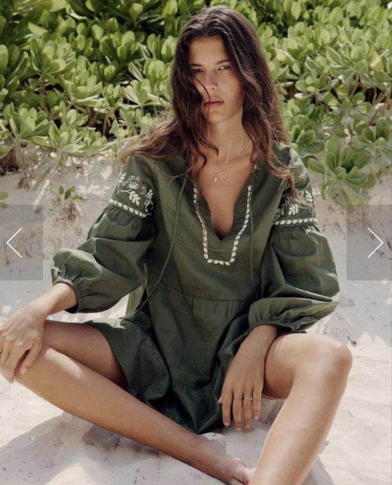 Сукня туніка вишиванка Zara