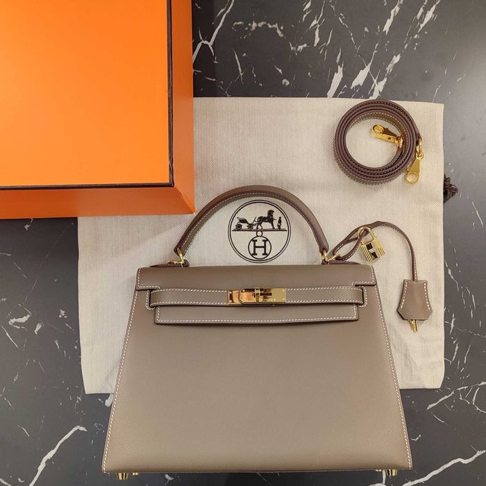 Сумка Kelly 28 Epsom Bag Etoupe