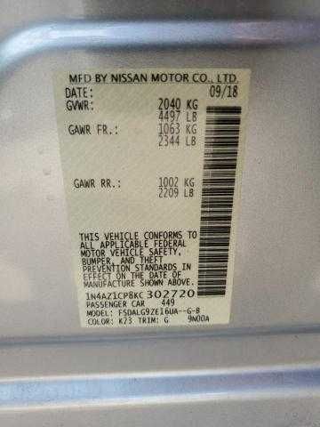 Nissan Leaf 2018