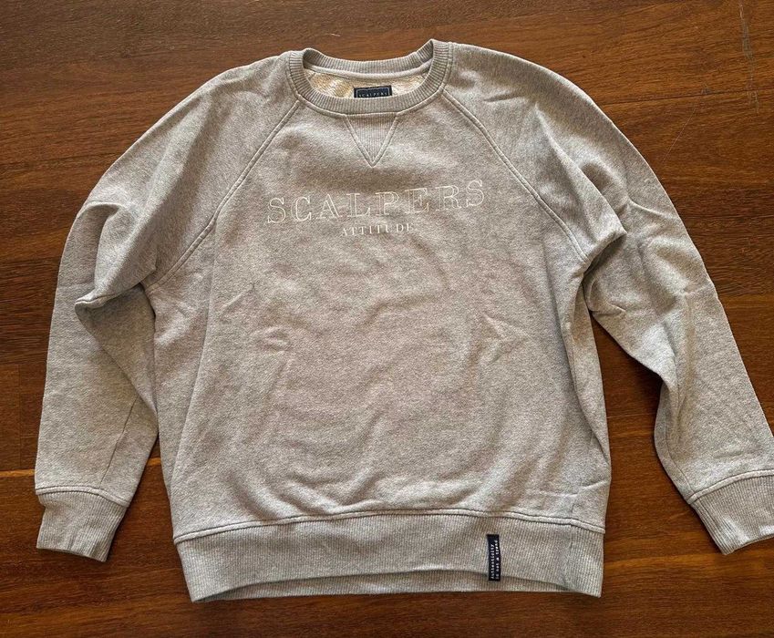 camisola scalpers cinzenta tamanho s