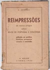 Reimpressões de vários artigos sobre selos de Portugal e Colónias