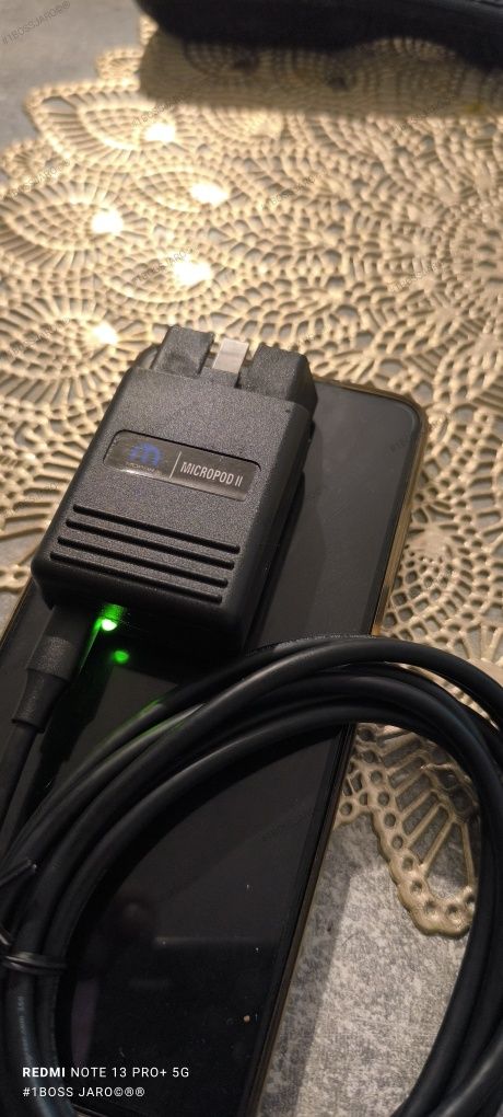 Micropod2 FCA Programowanie, FLASH Diagnostyka