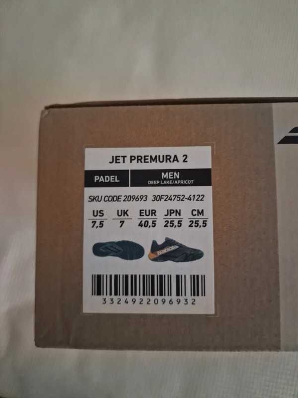 Ténis Padel Babolat Jet Premura 2 Novos