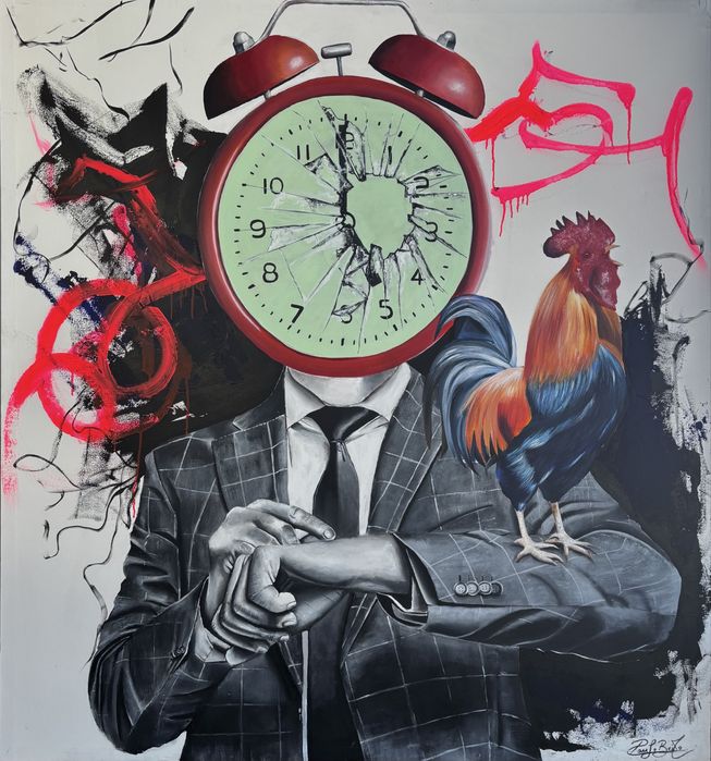 Pintura original artista Paulo Brito