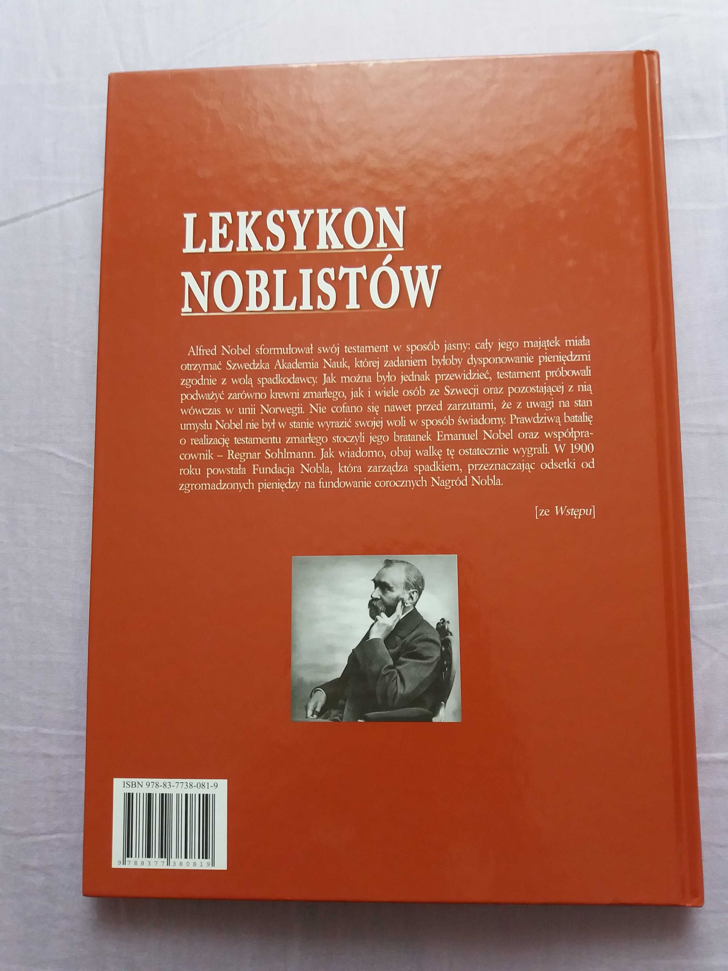 Leksykon Noblistów Tomasz Ulanowski stan idealny