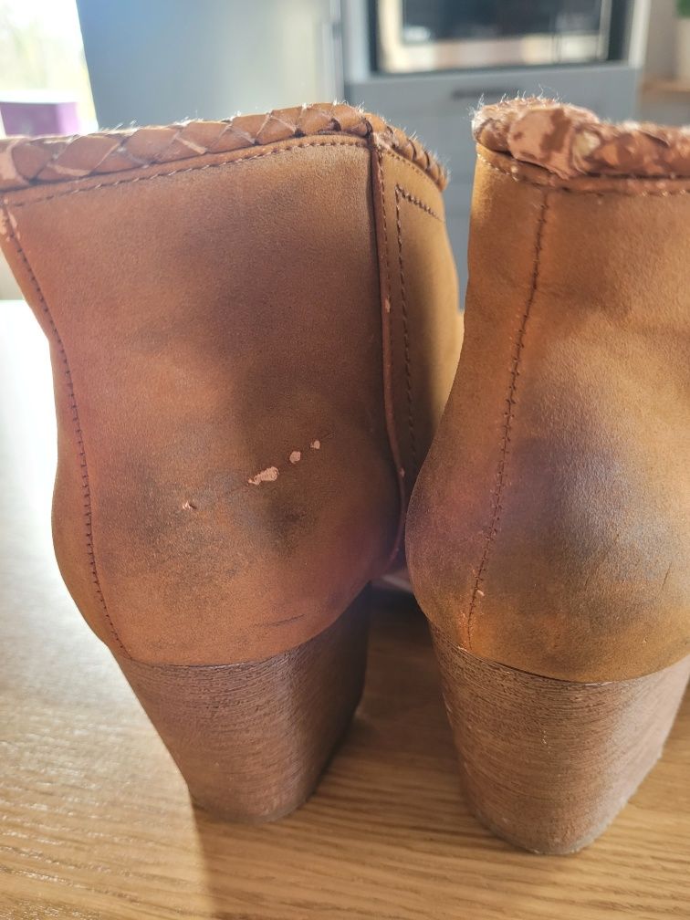 Botki boho Stradivarius 39