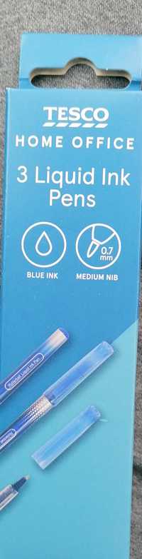 Niebieski długopis żel 0,7 mm - 3 szt.