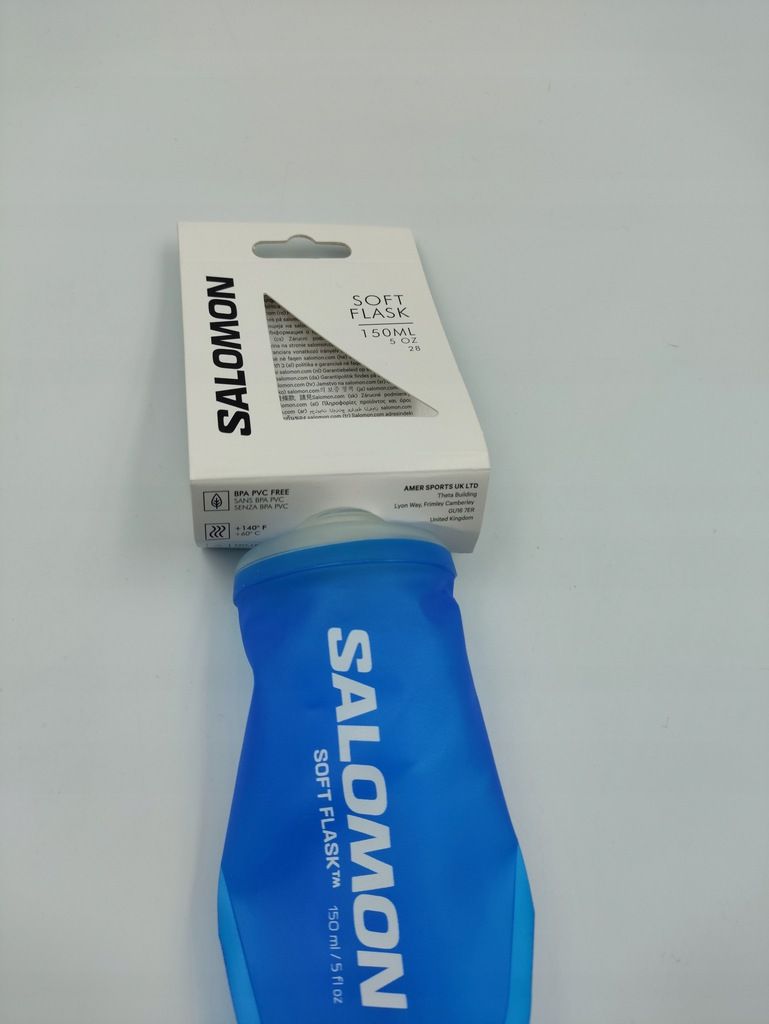 Bidon Salomon Soft Flask 150 ml niebieski niekompletny