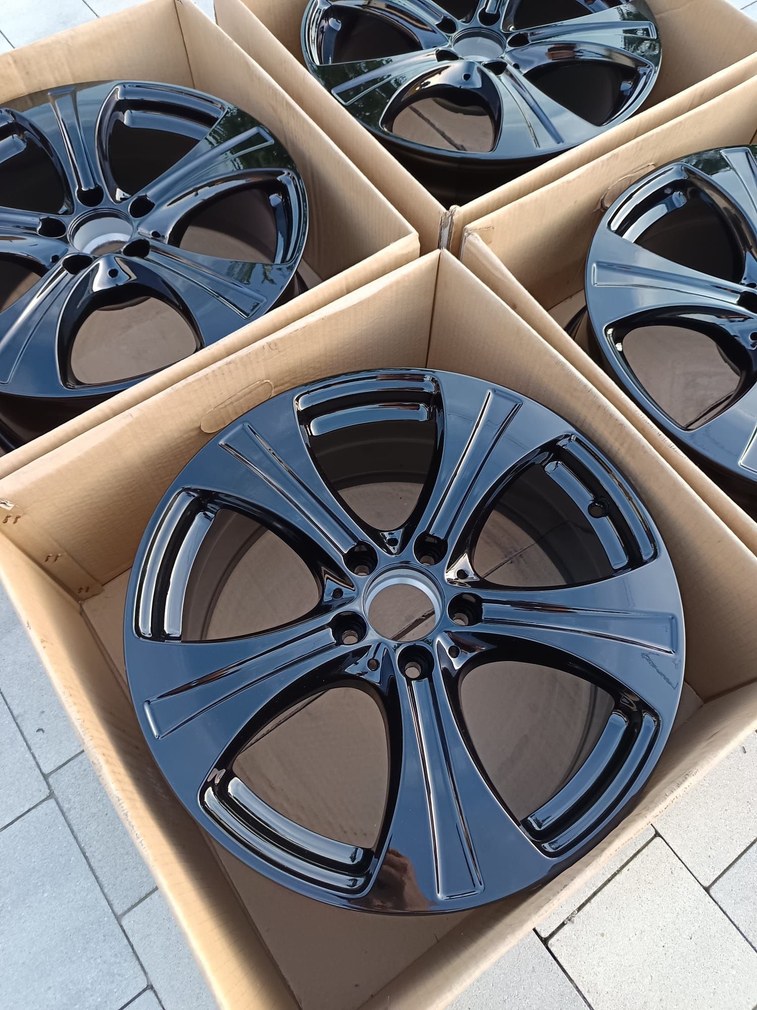 #M10C Alufelgi R18 5x112 ET38 VW Golf Jetta Passat T-Roc Touran EOS
