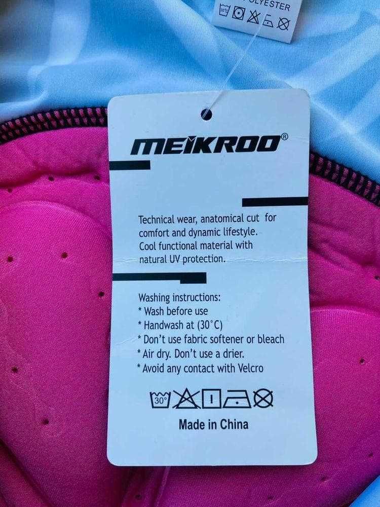 Majtki rowerowe kolarskie spodenki XL M/L Meikroo