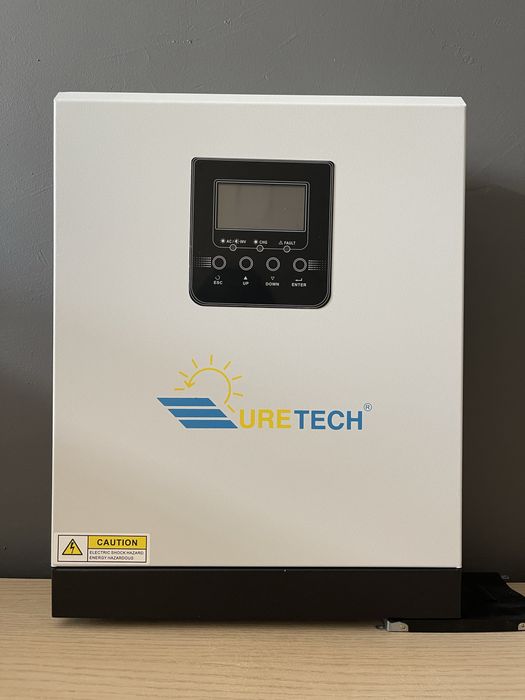 Інвертор гібридний 2,4 kWt, 24в, комплект резервного живлення