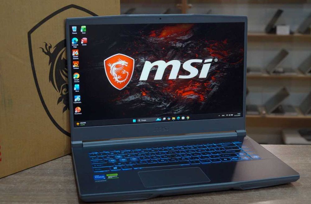 ГАРАНТІЯ MSI (144Гц/Core i5 12450H/RAM 16ГБ/SSD 512ГБ/RTX 4050)TVOYO